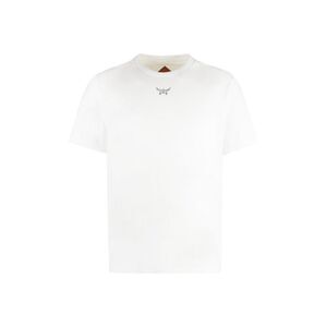 MCM Men's Logo Graphic T-Shirt Men WHITE T-Shirts